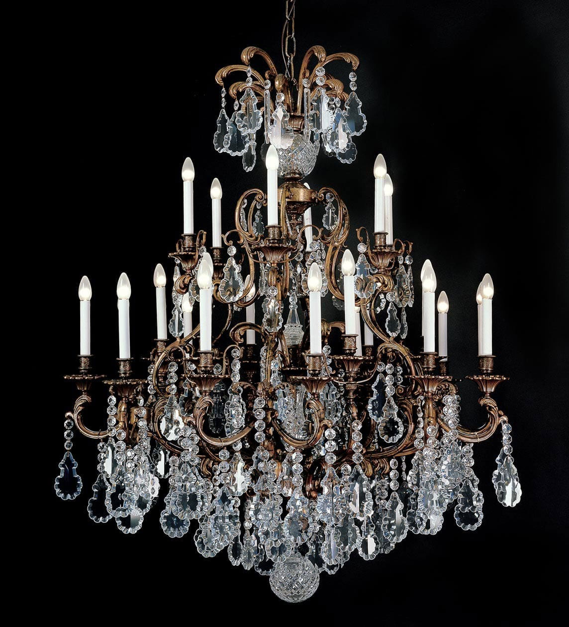 BL-182 24 Lts. Chandelier Oxide Finish # F20 - Image 1