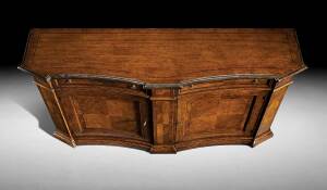 FM-466 Sideboard w/ Herringbone Pattern Veneer - Image 2