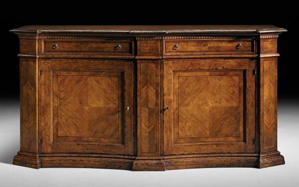 FM-466 Sideboard w/ Herringbone Pattern Veneer