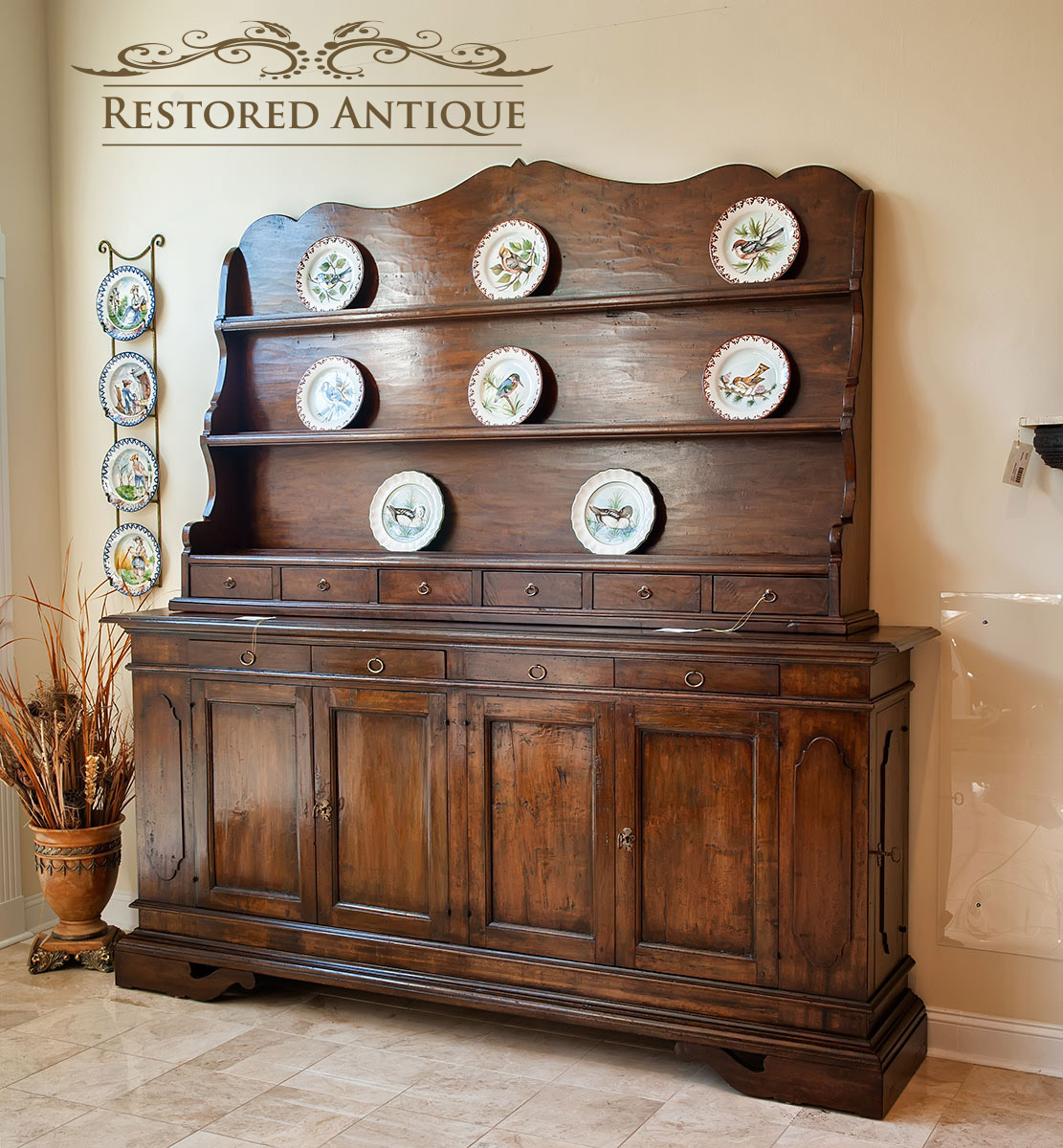 GM-18-01 Antique Italian Buffet - Image 1