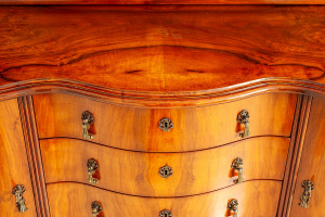 PM-223 Antique Buffet and Hutch - Image 4