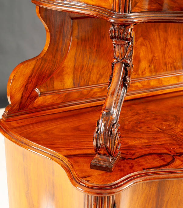 PM-223 Antique Buffet and Hutch
