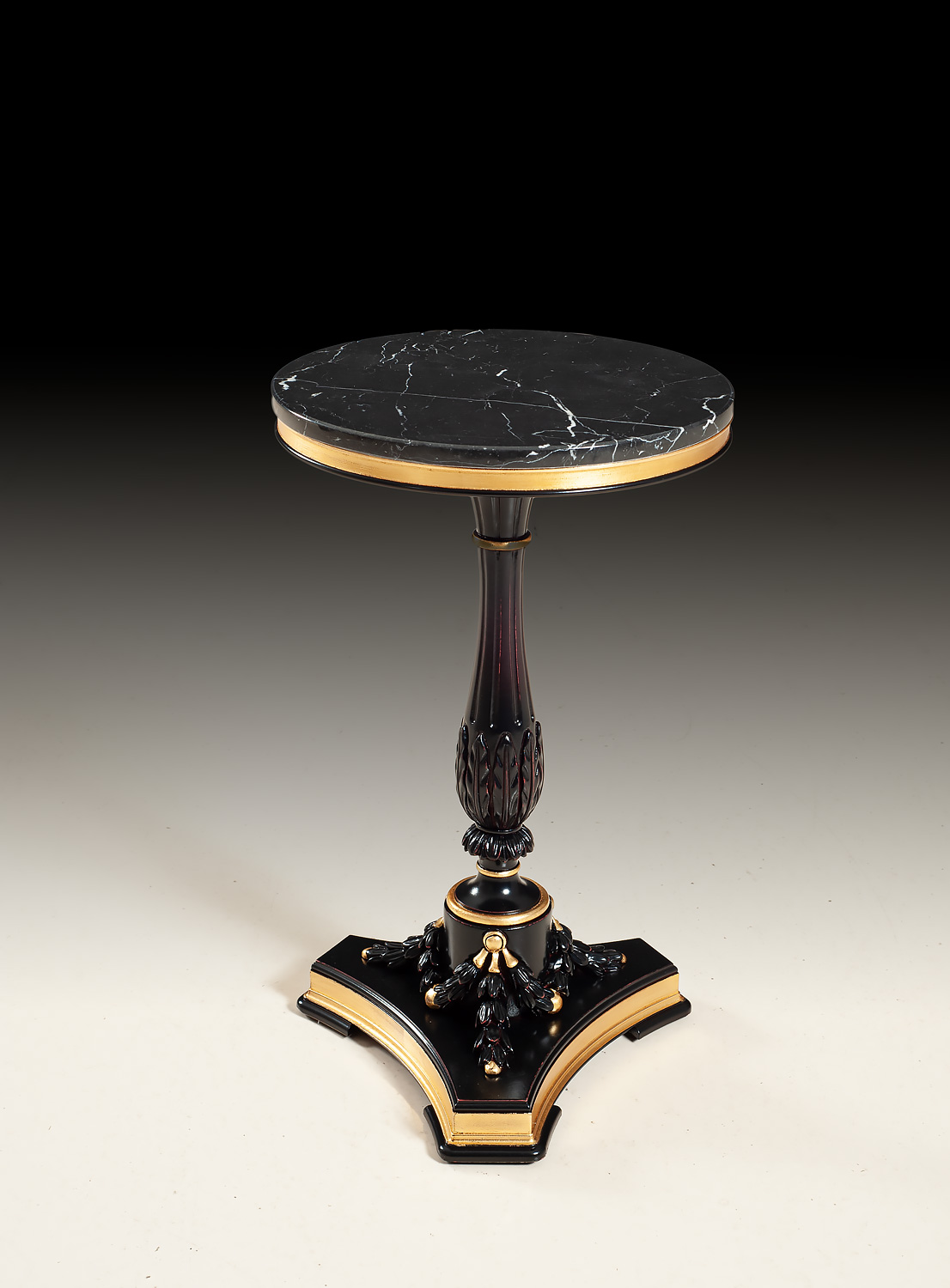 RG-1073-BG Side Table B&G (Marble top) - Image 1
