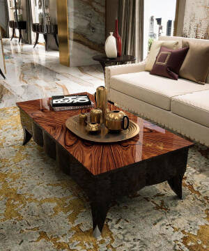 VG-6001 Rosewood Coffee Table - Image 2