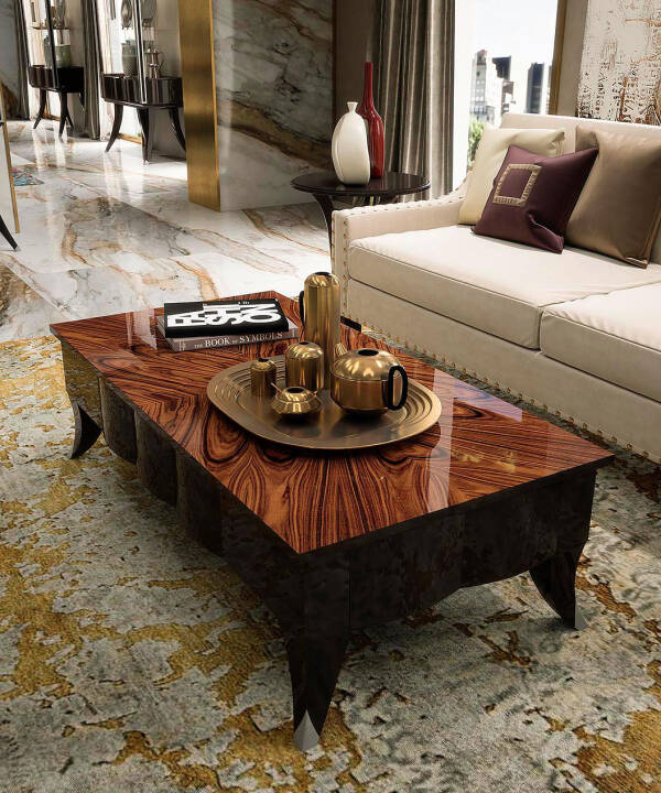 VG-6001 Rosewood Coffee Table