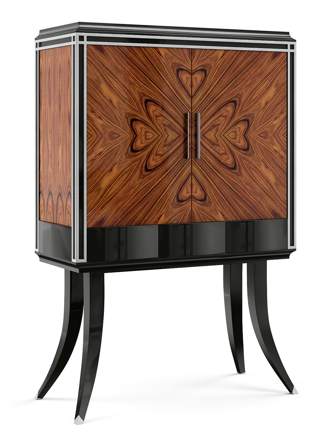 VG-6002 Rosewood Bar Cabinet - Image 1