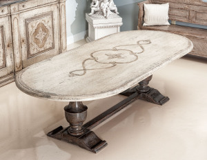 PM-4269 Oval Dining Table - Image 3