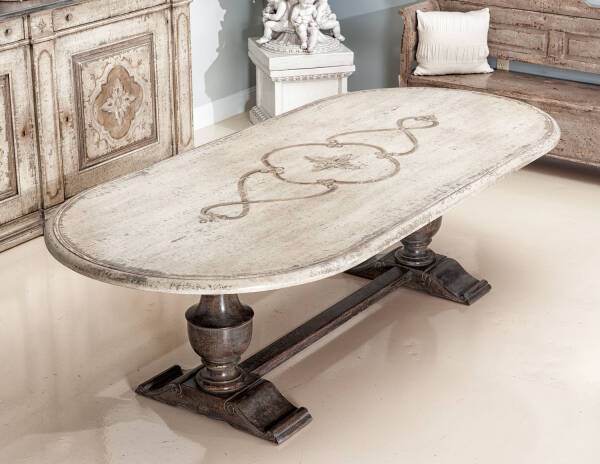 PM-4269 Oval Dining Table