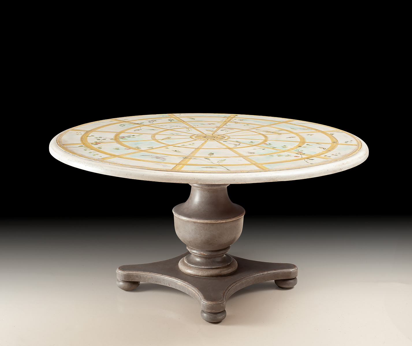 PM-4072 Painted Dining Table - Image 1
