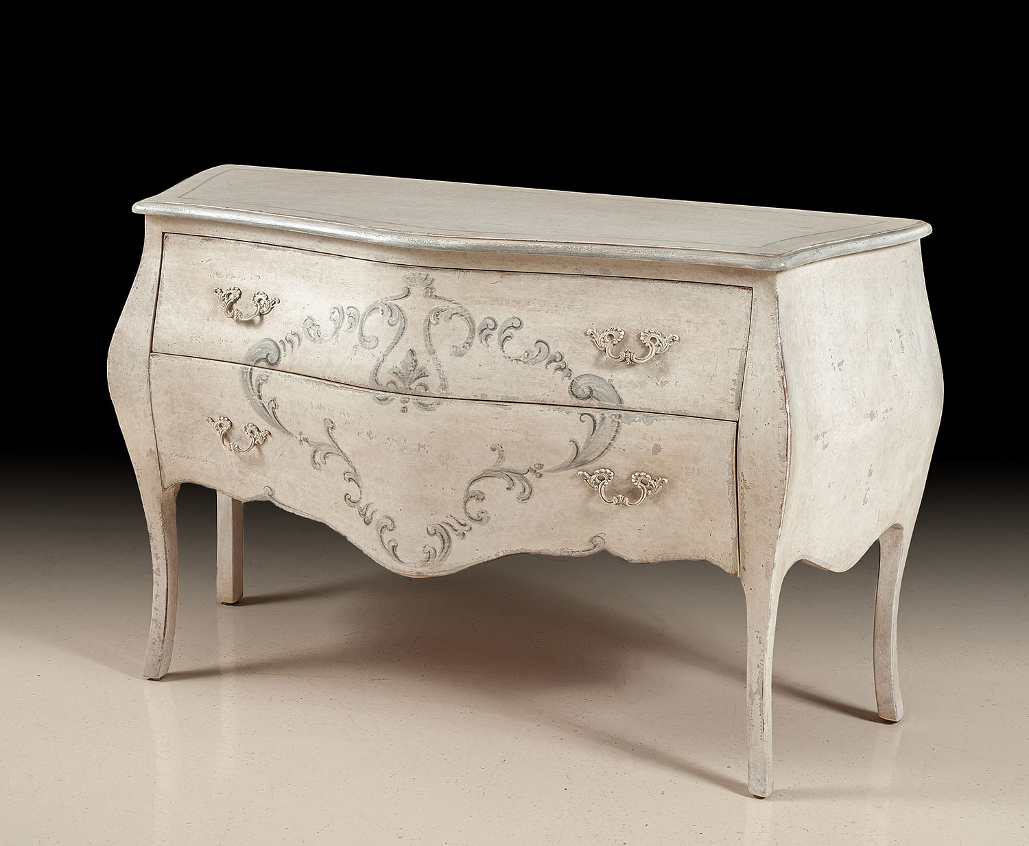 PM-4146 Hand Painted Bombay Chest - Image 1