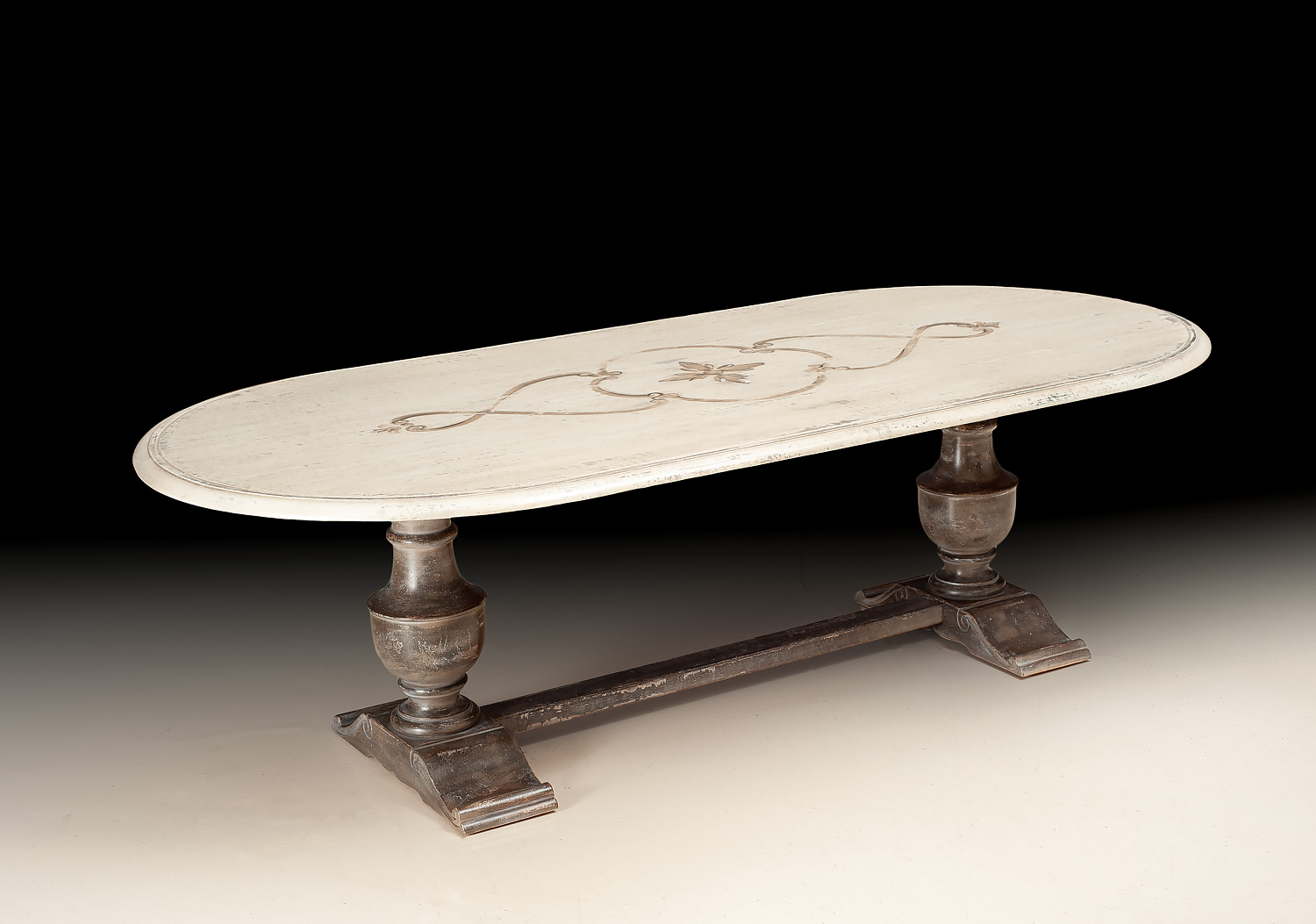 PM-4269 Oval Dining Table - Image 1