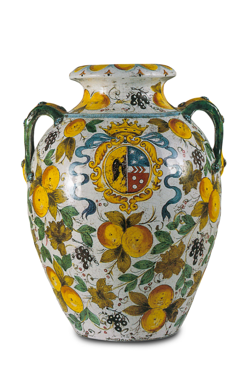CEC-166 Cafaggiolo Style Terracotta Urn - Image 1