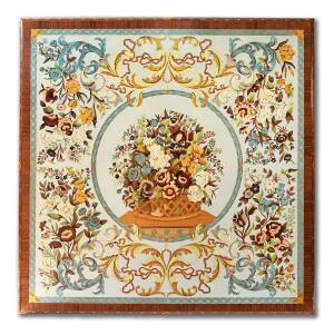 MN-A-815 Grand Italian Intarsia Coffee Table - Image 2
