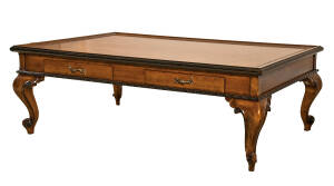 BF-190 Italian Coffee Table With Inlaid Top