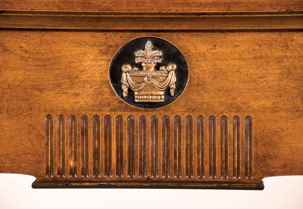 BF-516 Italian Console With Painted Accents