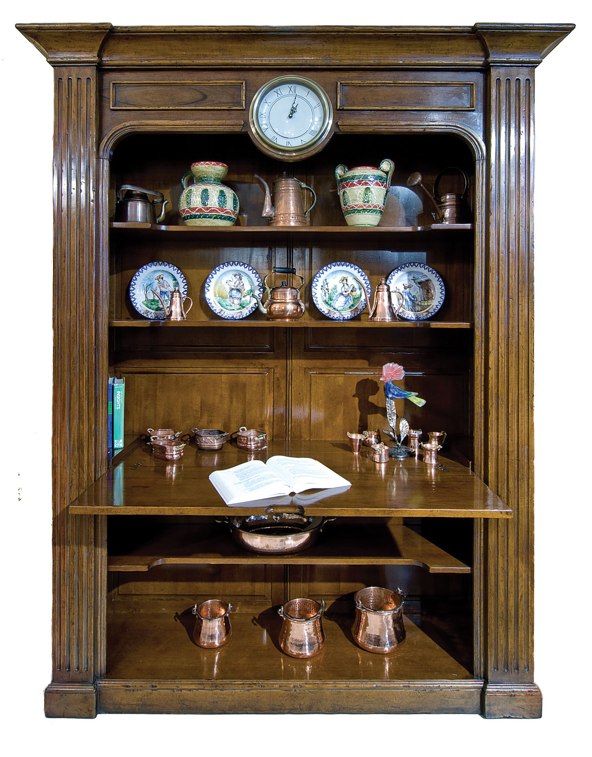 BIC-21 Yarmouth Utility Cabinet (Stained) - Image 1