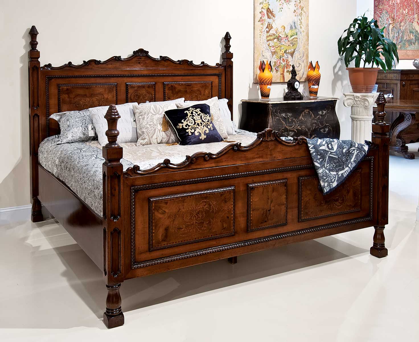 BM-411/3 King Size Bed - Image 1