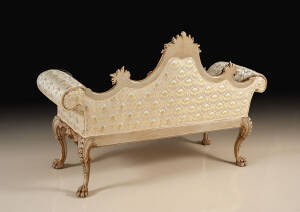 GL-DM-13 Antique painted Italian bench - Image 3