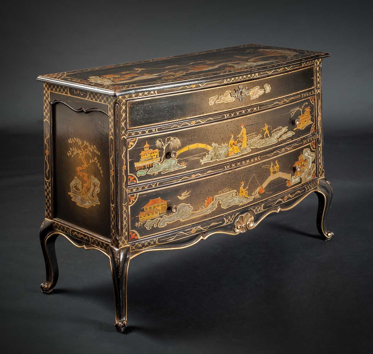 BM-304-C Chinoiserie Chest - Image 1