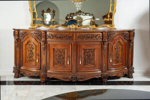 GL-DM-11-A Carved antique walnut sideboard