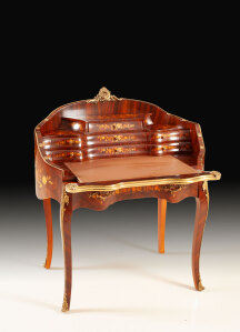 MN-138-BV Inlaid rosewood ladys writing desk