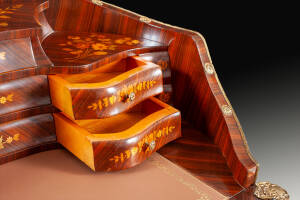 MN-138-BV Inlaid rosewood ladys writing desk - Image 4