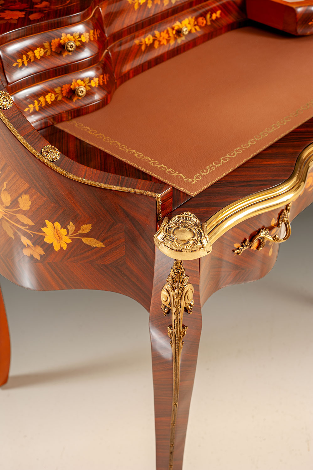MN-138-BV Inlaid rosewood ladys writing desk - Image 5