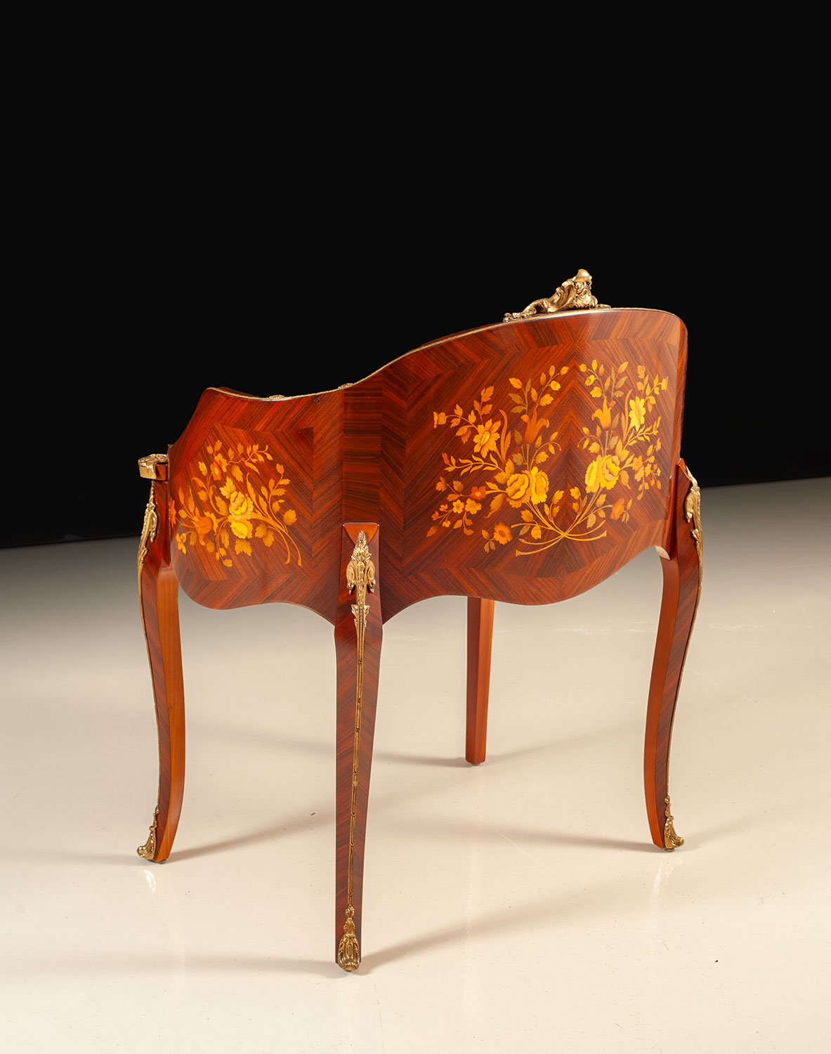 MN-138-BV Inlaid rosewood ladys writing desk - Image 2