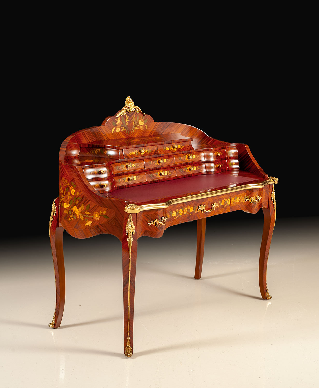 MN-140 Inlaid rosewood ladys writing desk - Image 2