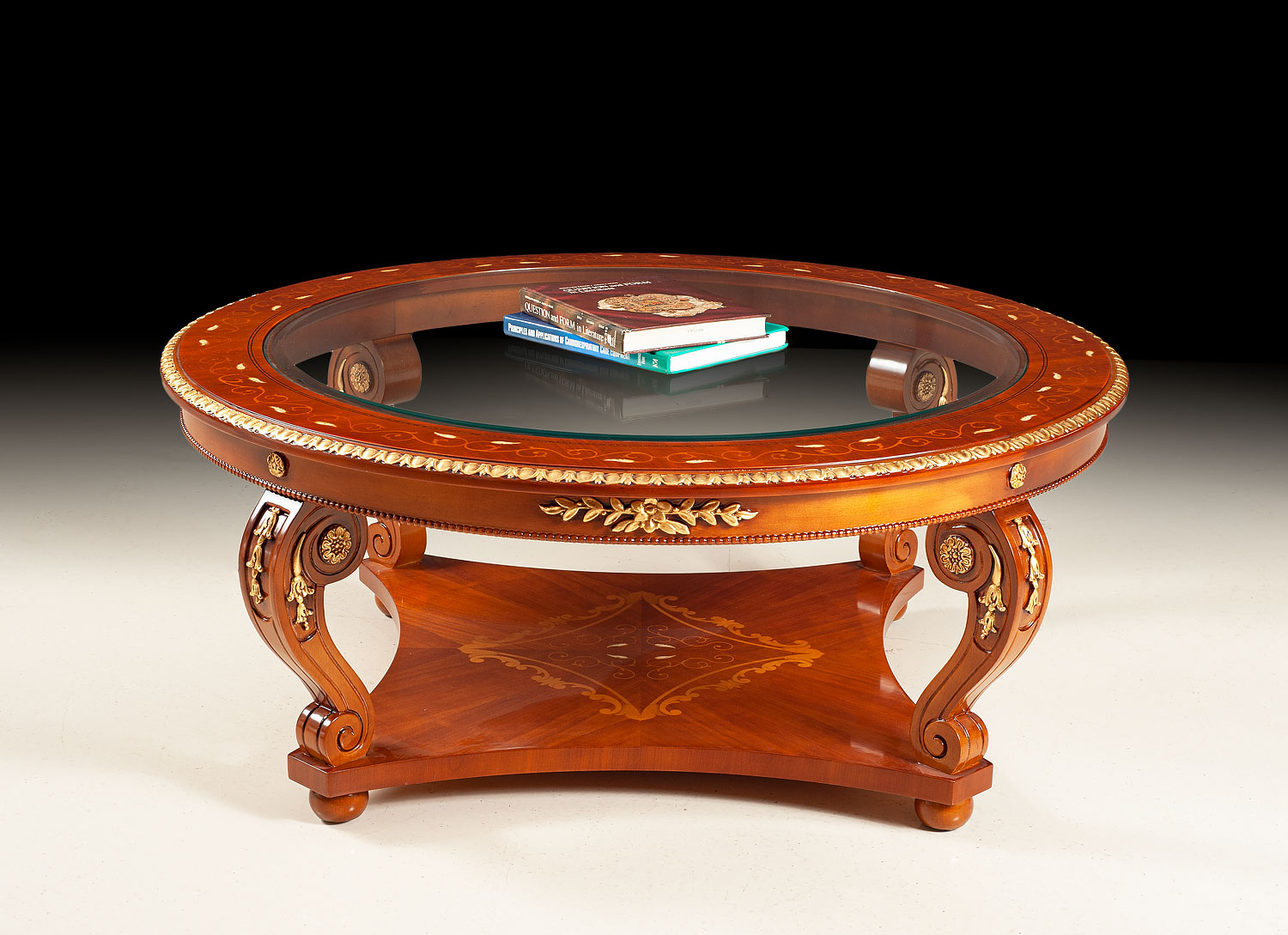 MN-212-R Glass Top Coffee Table - Image 1