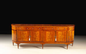 PM-232 Restored Italian inlaid buffet