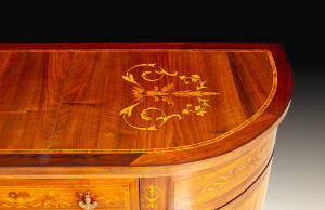 PM-232 Restored Italian inlaid buffet - Image 2