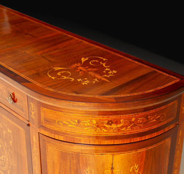 PM-232 Restored Italian inlaid buffet