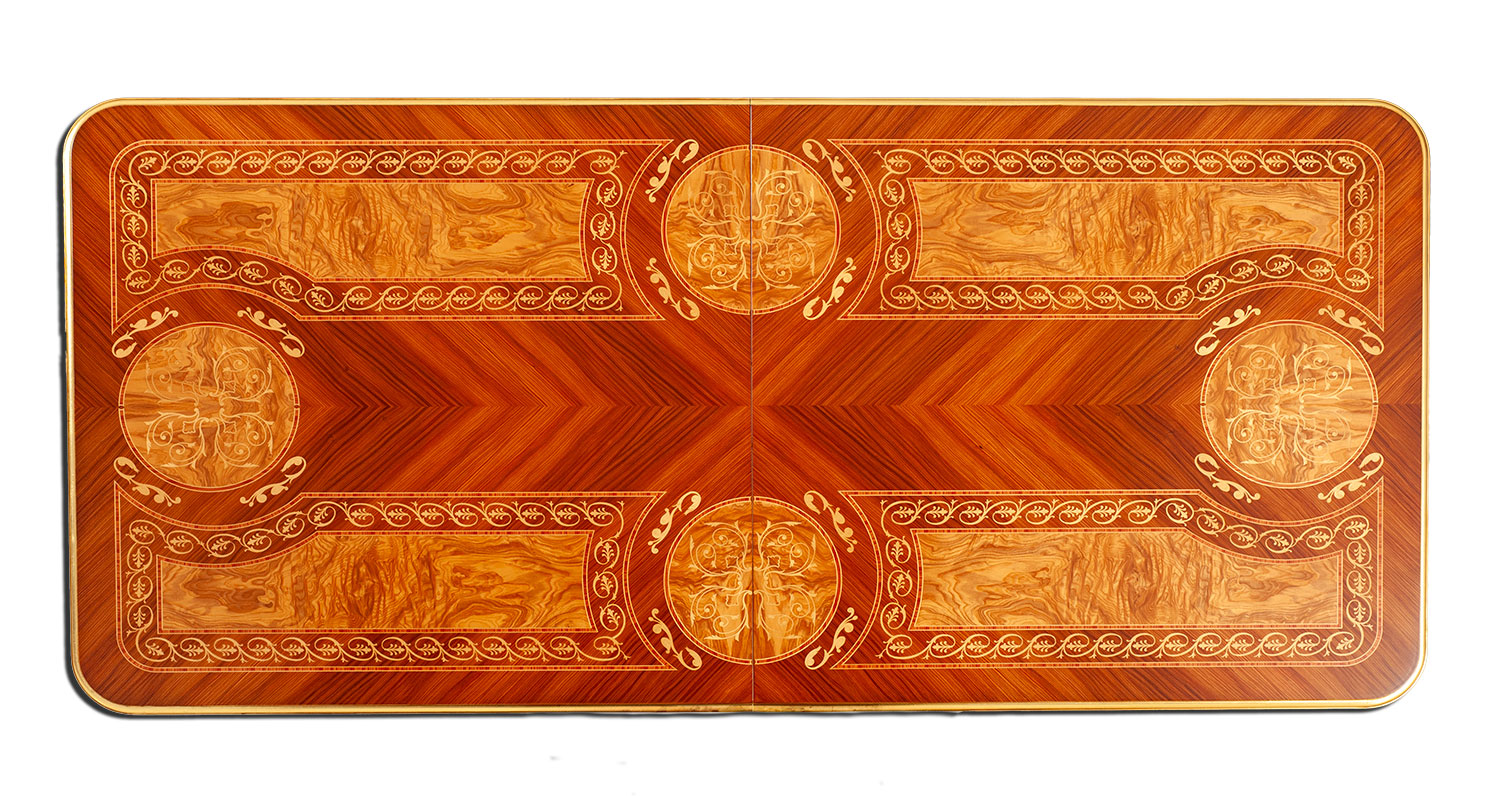 VG-1264-250 Formal double pedestal dining table - Image 2